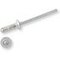 Rivet B-grip tête plate acier/aluminium 4,8x15,1